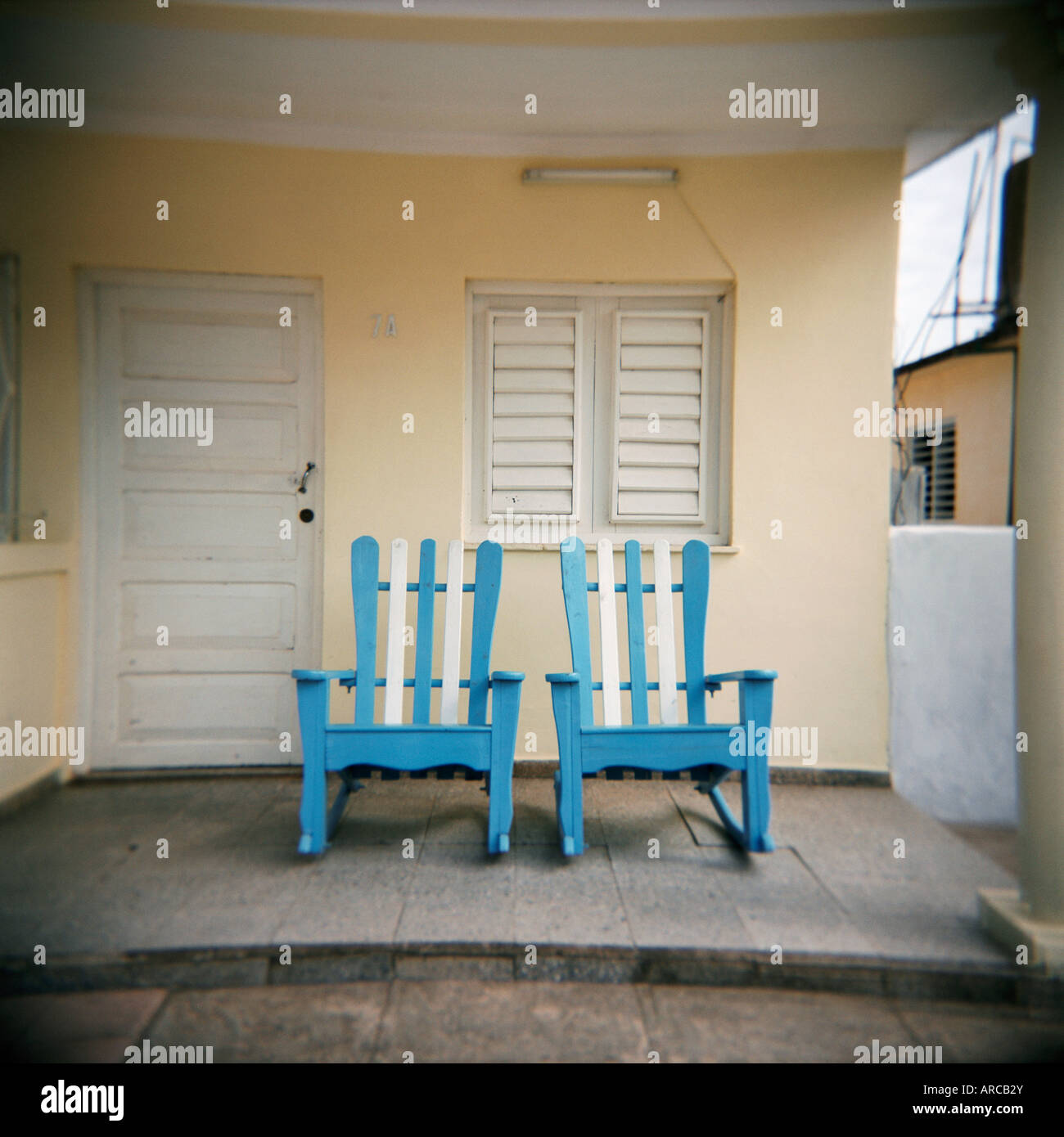 Cuban Style Rocking Chair Cuban rocking chairs hi-res stock photography and images - Alamy