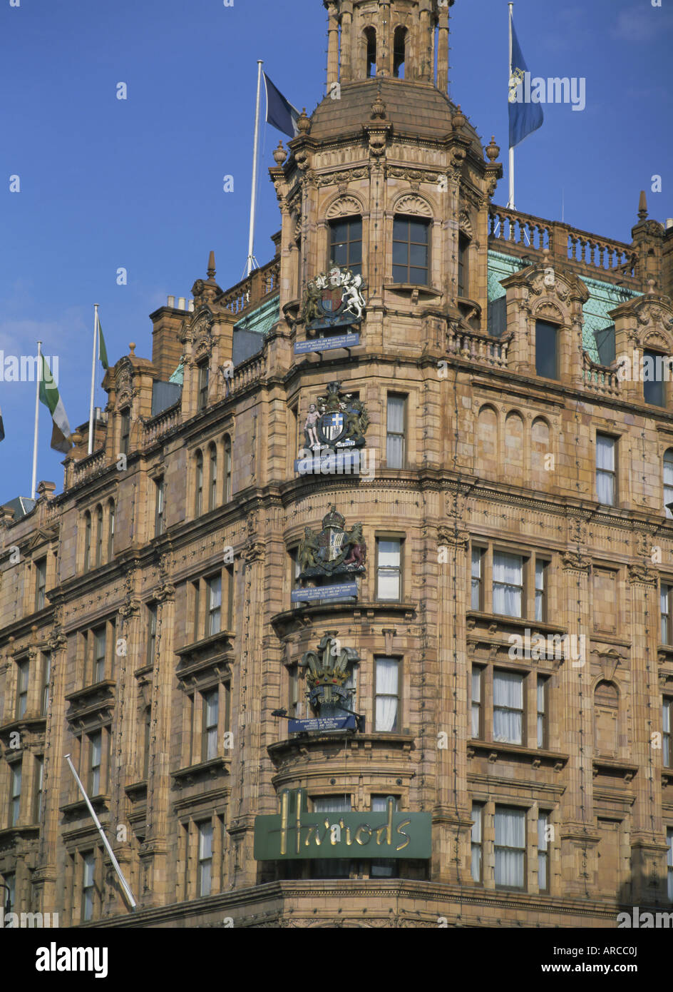 Harrods, Knightsbridge, London, England, UK, Europe Stock Photo Alamy