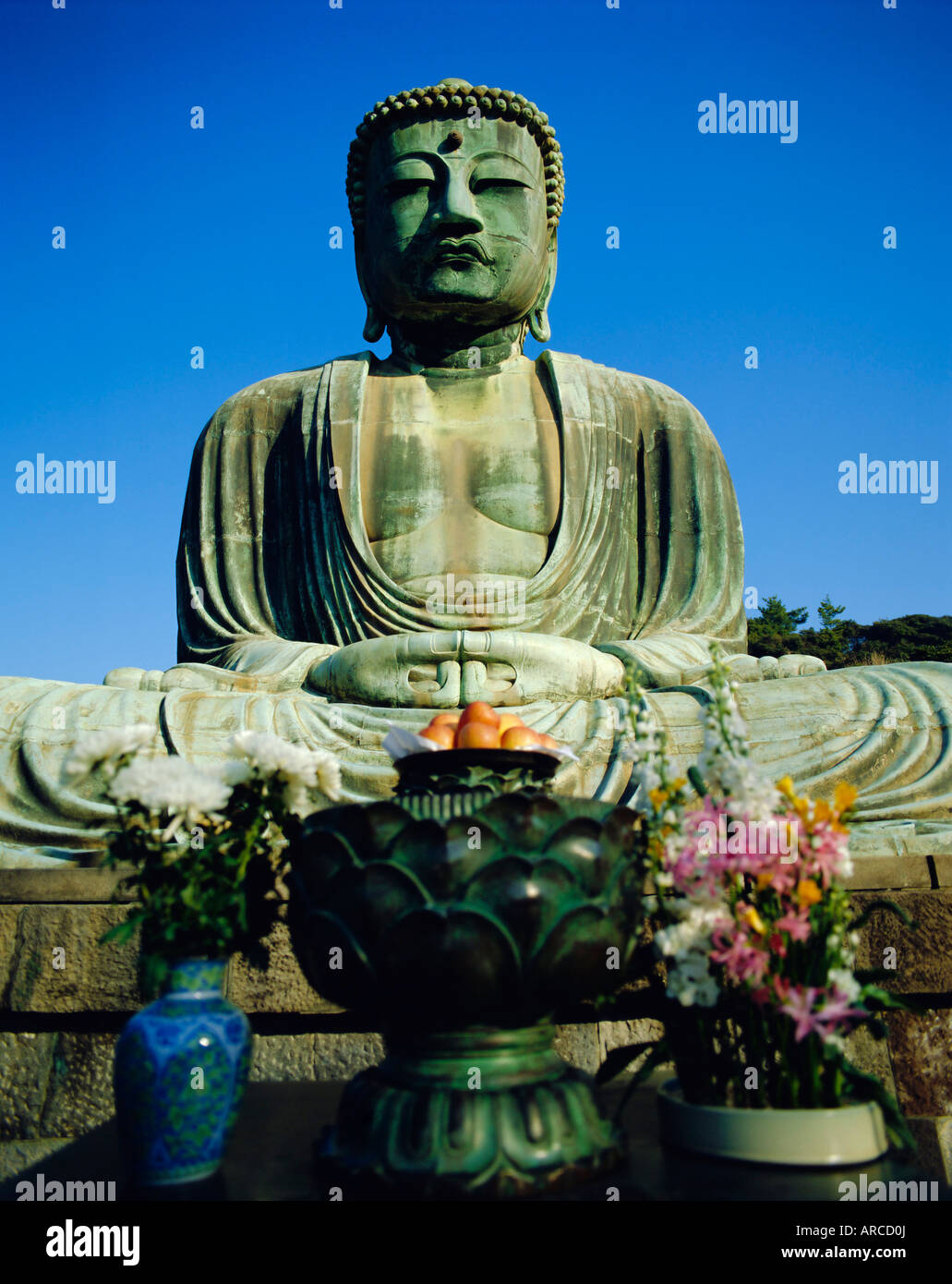 Giant Buddha in Kamakura, Japan Stock Photo Alamy