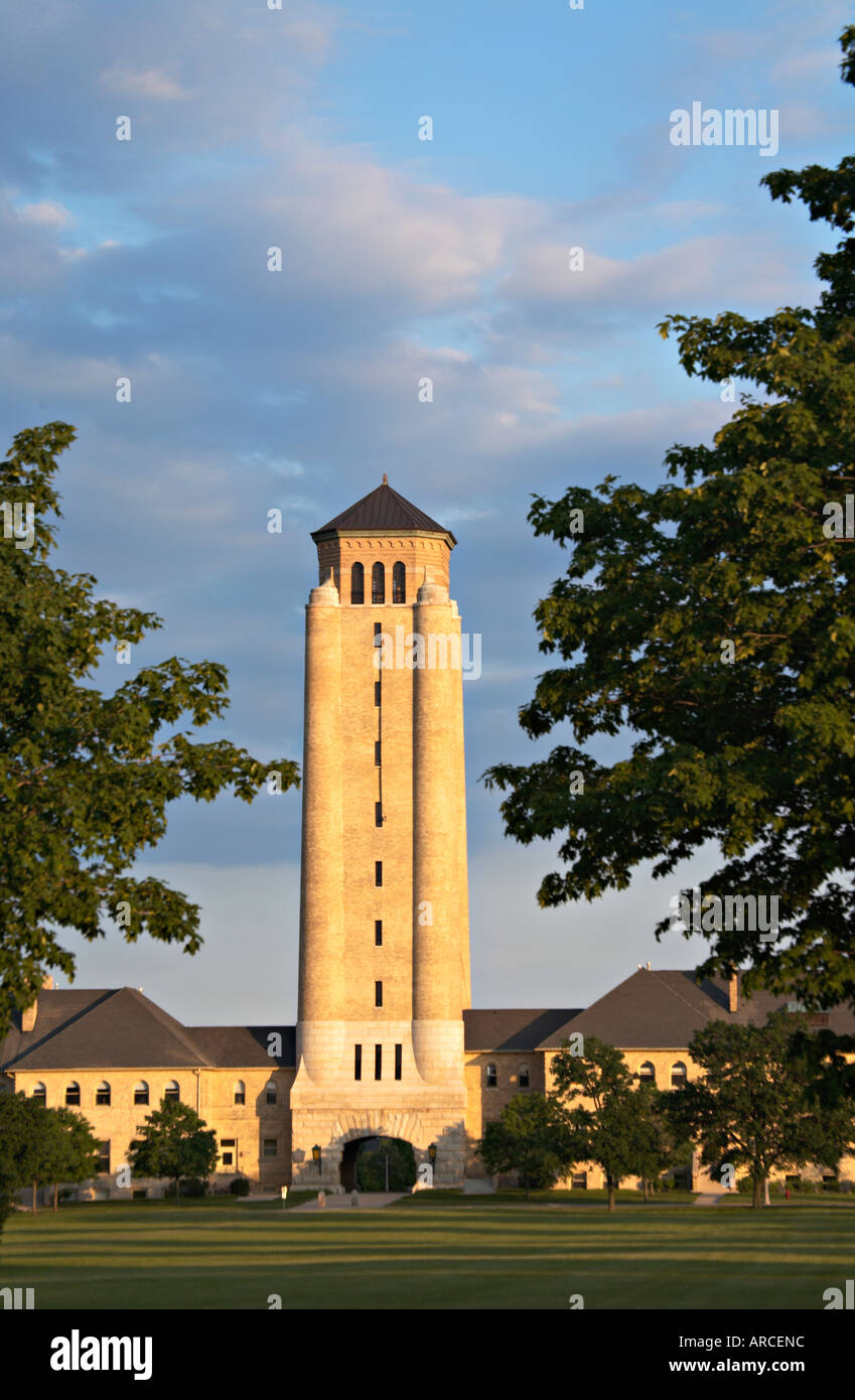PRESERVES Fort Sheridan Illinois Landmark tower at former military base