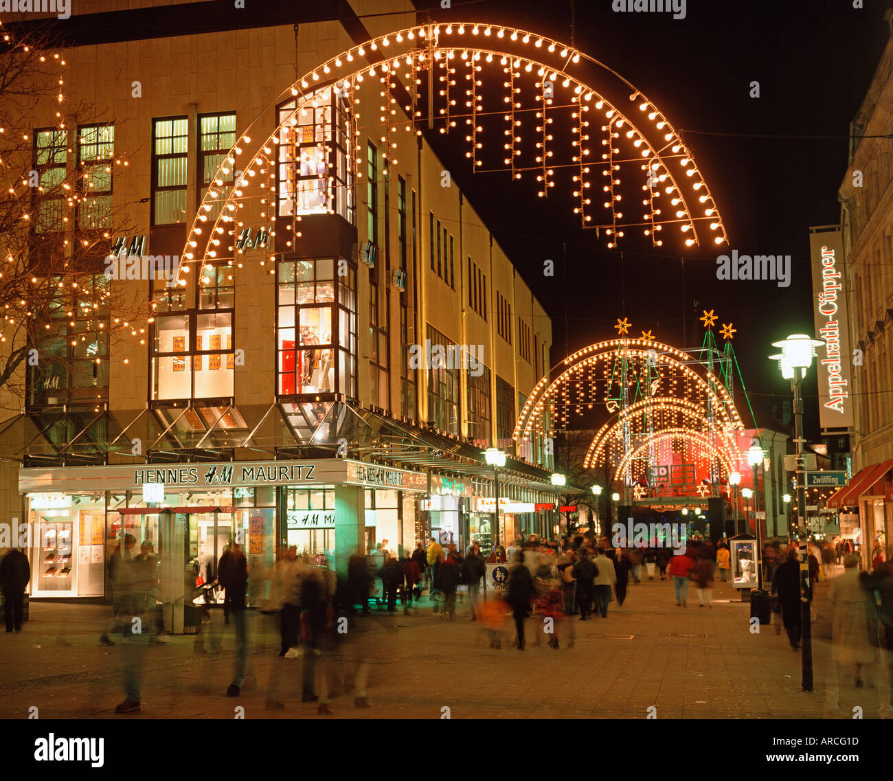 Essen Light Weeks Stock Photo