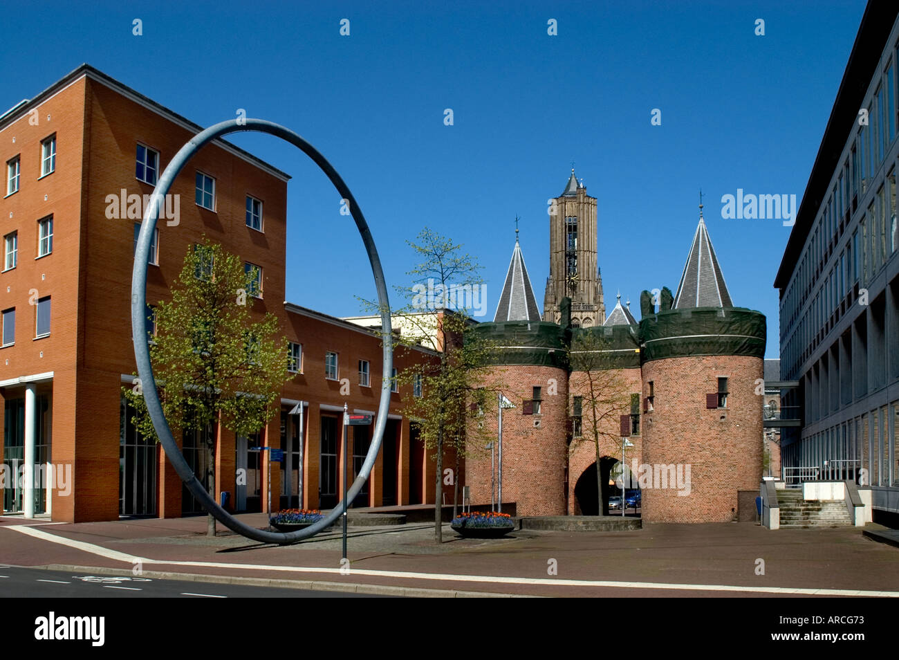 Arnhem Gelderland river Nederrijn Netherlands Stock Photo Alamy