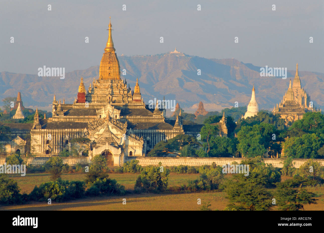 Anada Temple, Bagan, Myanmar, Asia Stock Photo