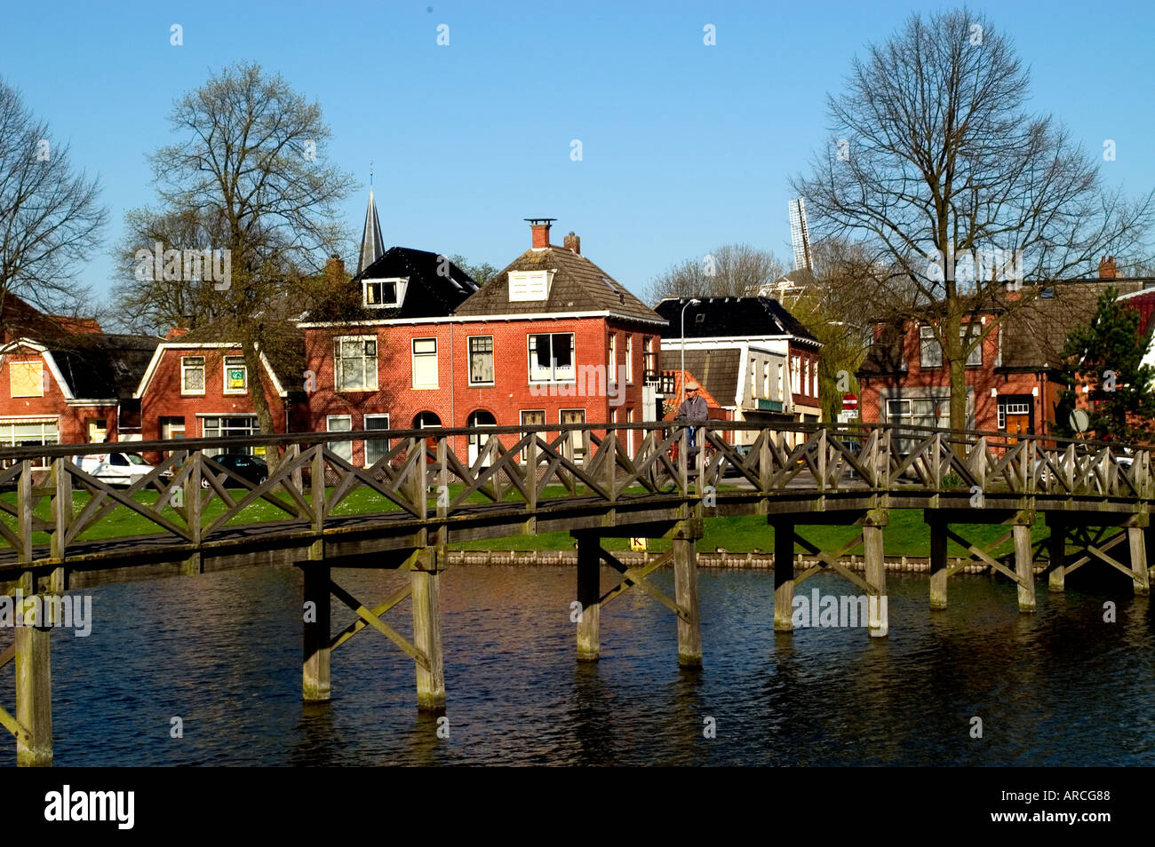 Delfzijl town Eemshaven Groningen Netherlands Stock Photo Alamy