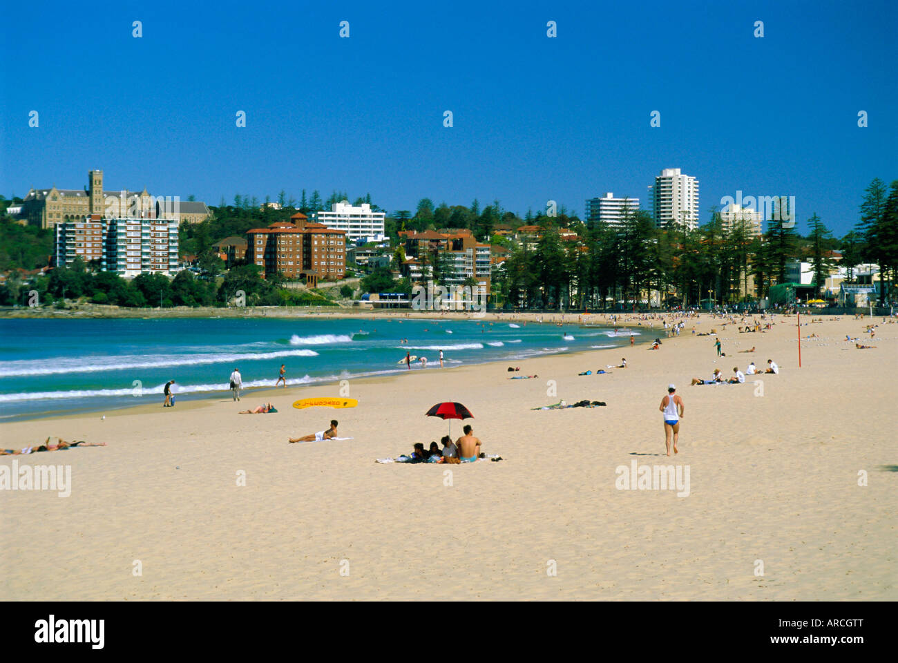 Manly Beach, Manly, Sydney, New South Wales, Australia Stock Photo