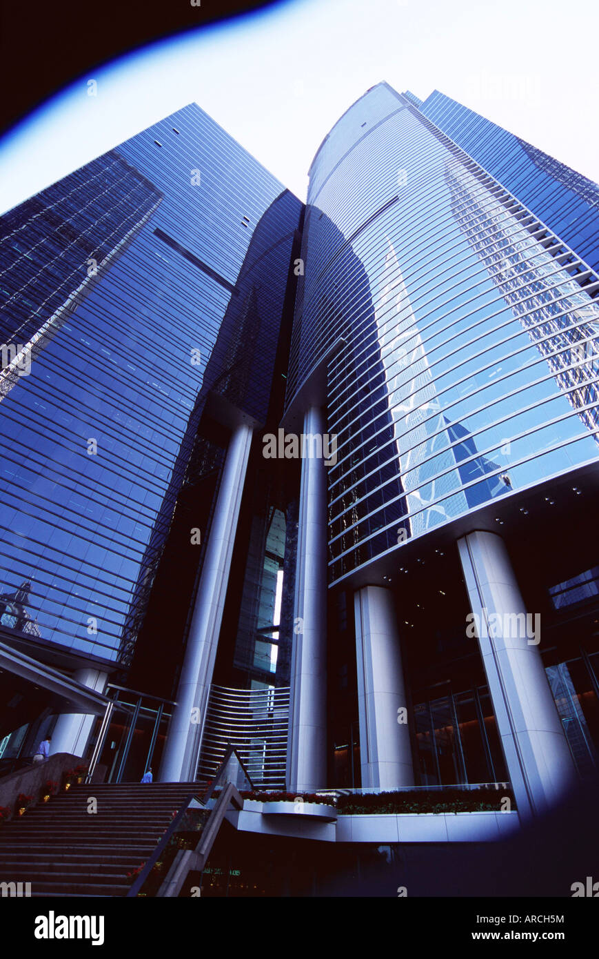 Citibank Tower, Central, Hong Kong Island, Hong Kong, China, Asia Stock Photo