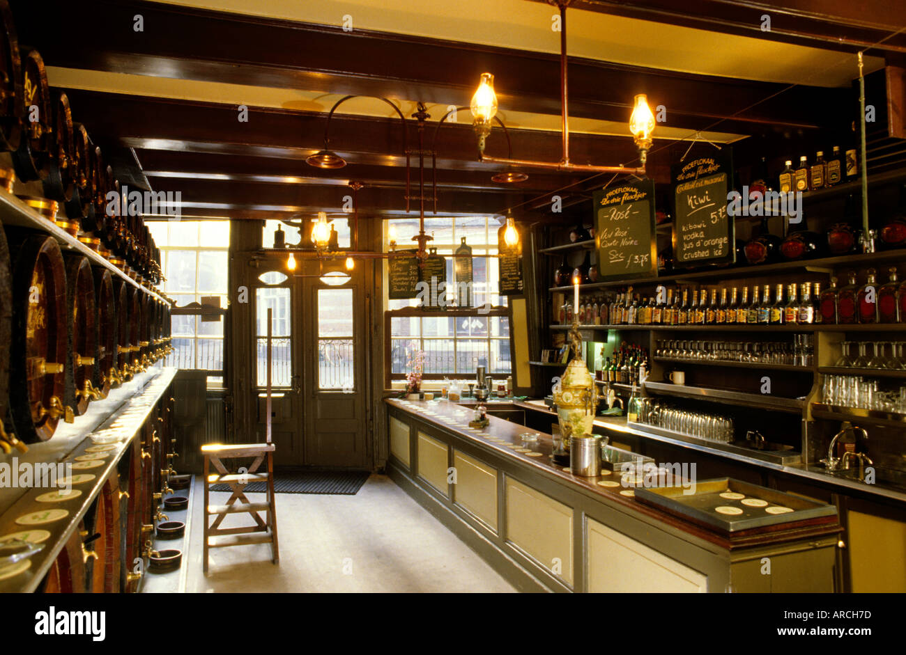 Amsterdam Cafe Restaurant  bar pub Netherlands Stock Photo