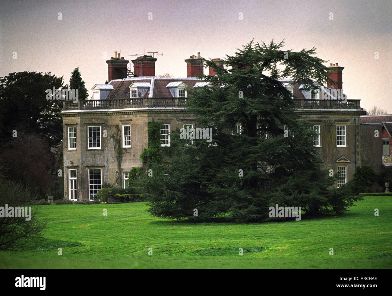 BRADLEY HOUSE NEAR MILTON BRADLEY SOMERSET UK THE HOME OF THE DUKE OF SOMERSET Stock Photo