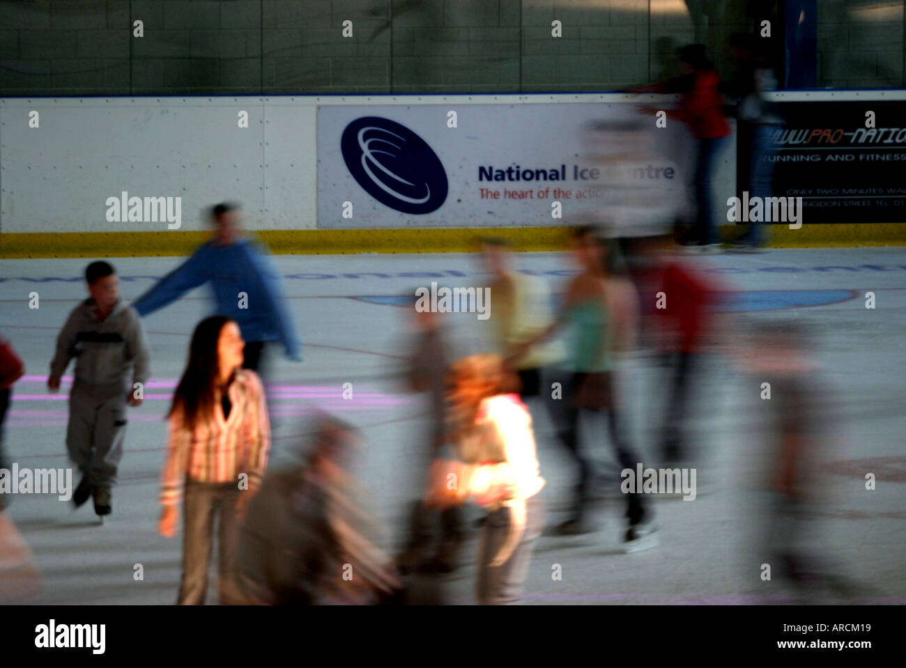 National Ice Centre Nottingham Indoor Arena Stock Photo Alamy