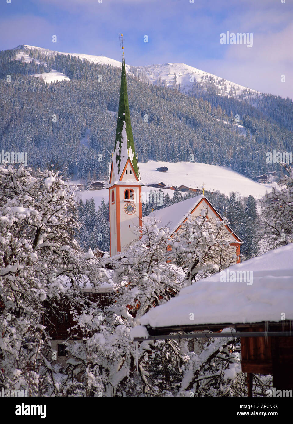 Alpbach, Tyrol, Austria Stock Photo