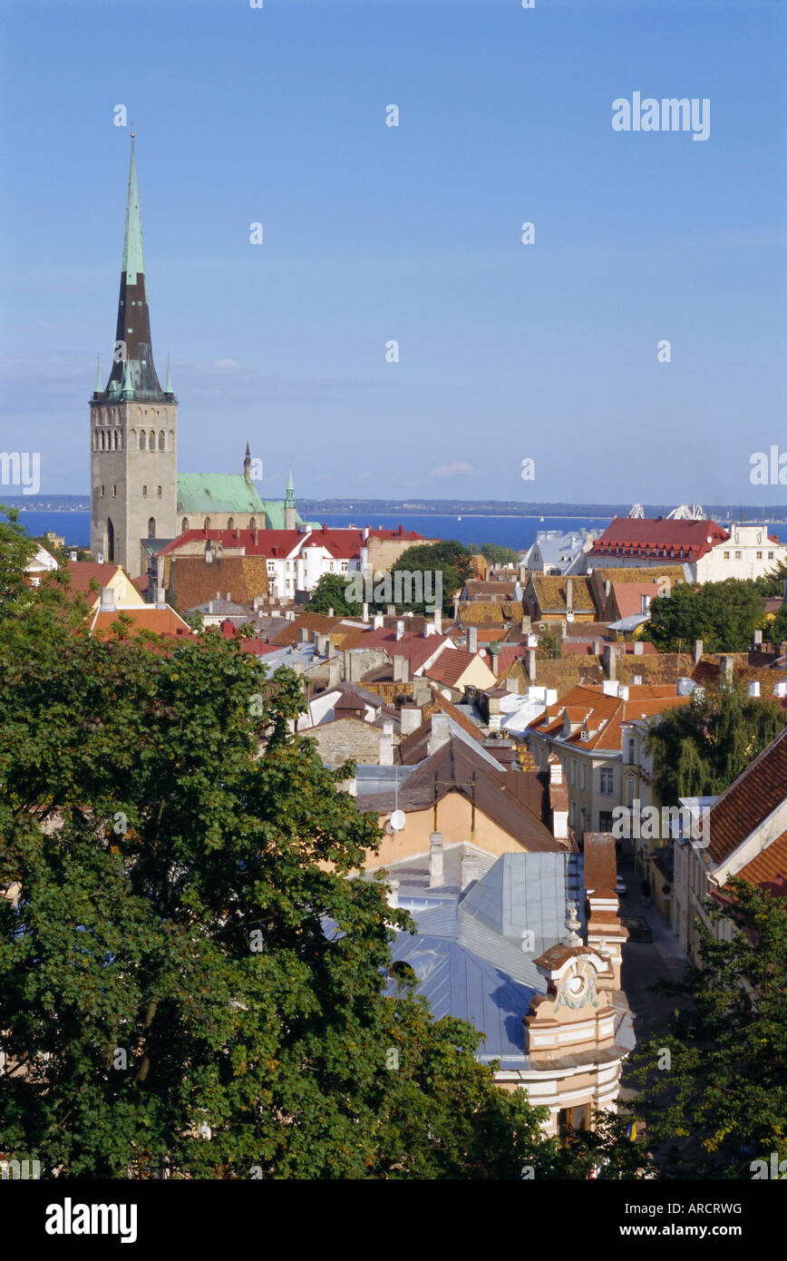 The Old Town, Tallinn, Estonia, Europe Stock Photo