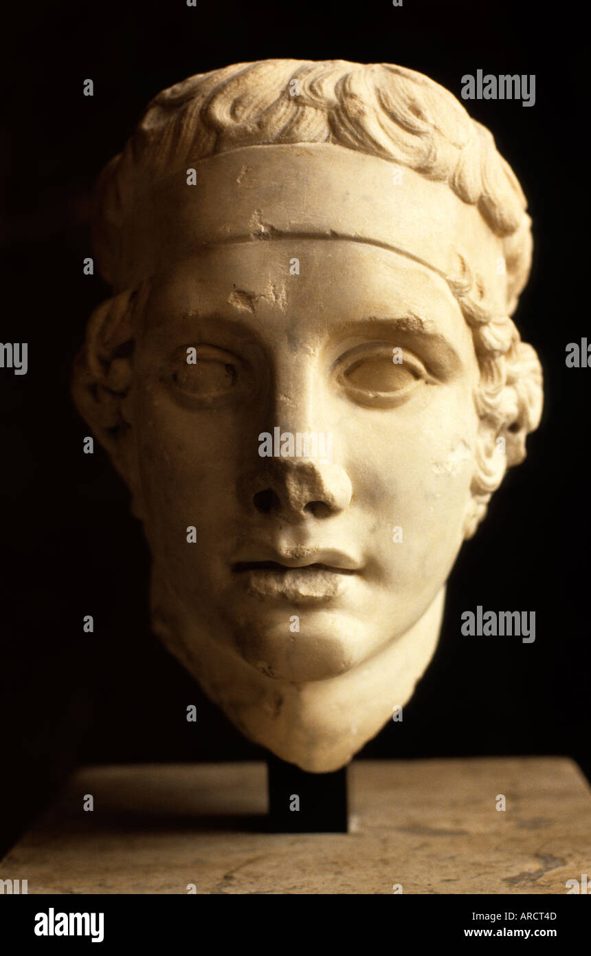 Greek and Roman Art Athlete Stock Photo