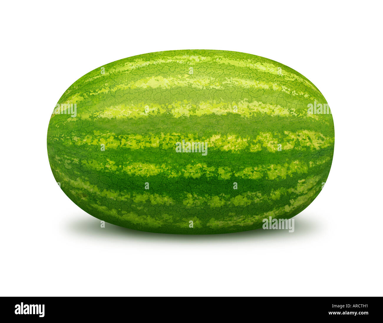 Watermelon Isolated Stock Photo