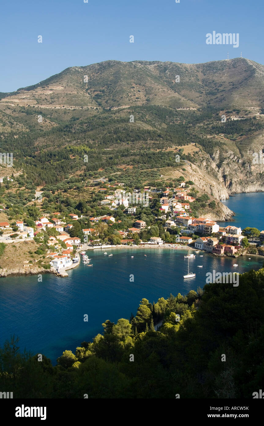 Assos, Kefalonia (Cephalonia), Greece, Europe Stock Photo - Alamy