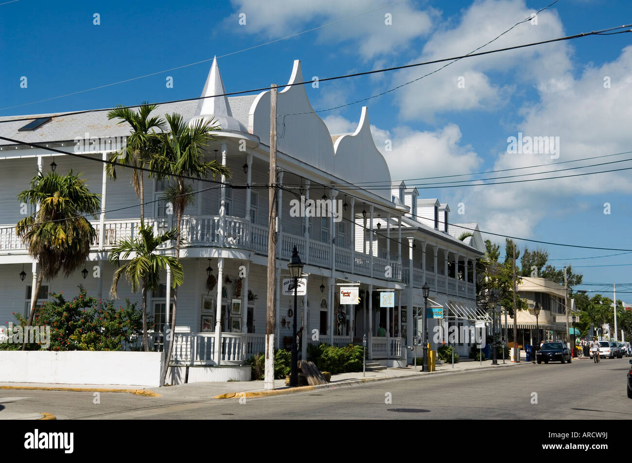 Duval Street, Key West, Florida, United States of America, North America Stock Photo