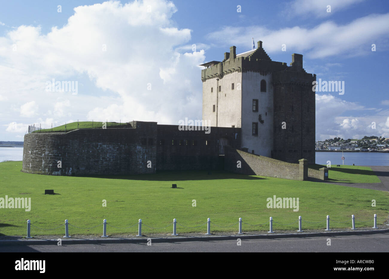 Broughty Ferry Castle, Dundee Stock Photo