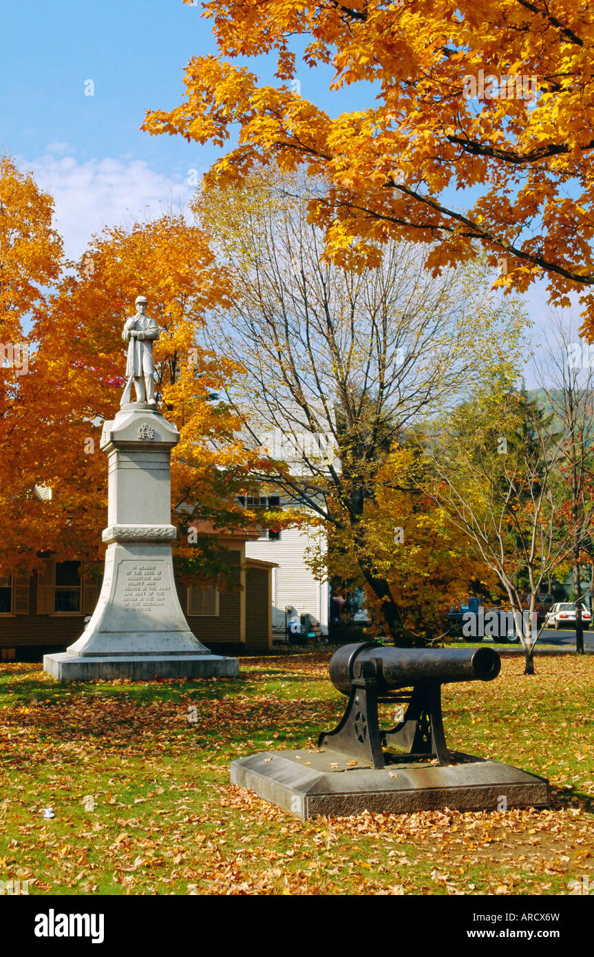 Statue commemorating the War of Independance, Central Street, Woodstock