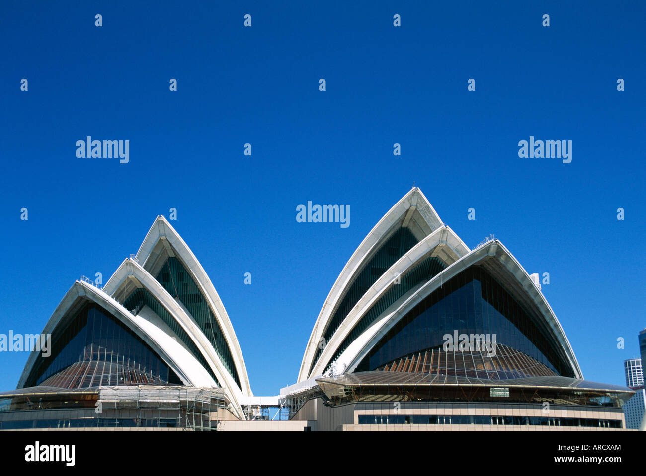 Sydney Opera House, Sydney, New South Wales (N.S.W.), Australia, Pacific Stock Photo