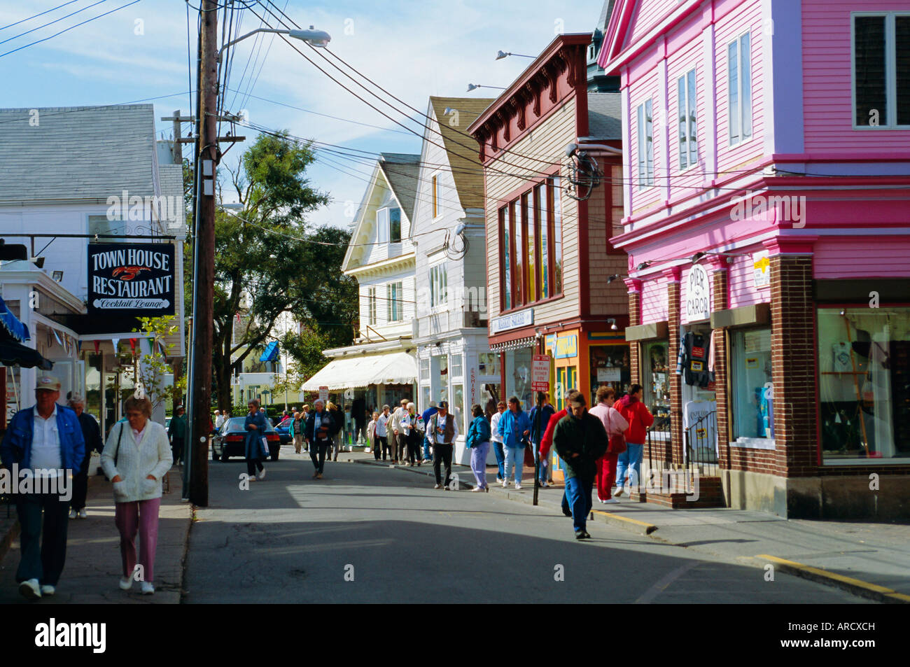 Provencetown, Cape Cod, Massachusetts, USA Stock Photo Alamy