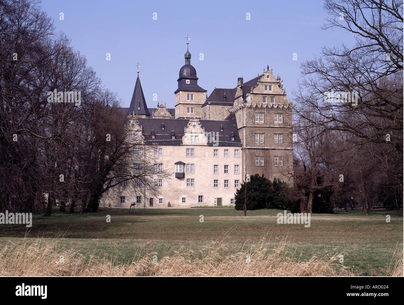 Wolfsburg, Burg Wolfsburg, von Süden Stock Photo Alamy