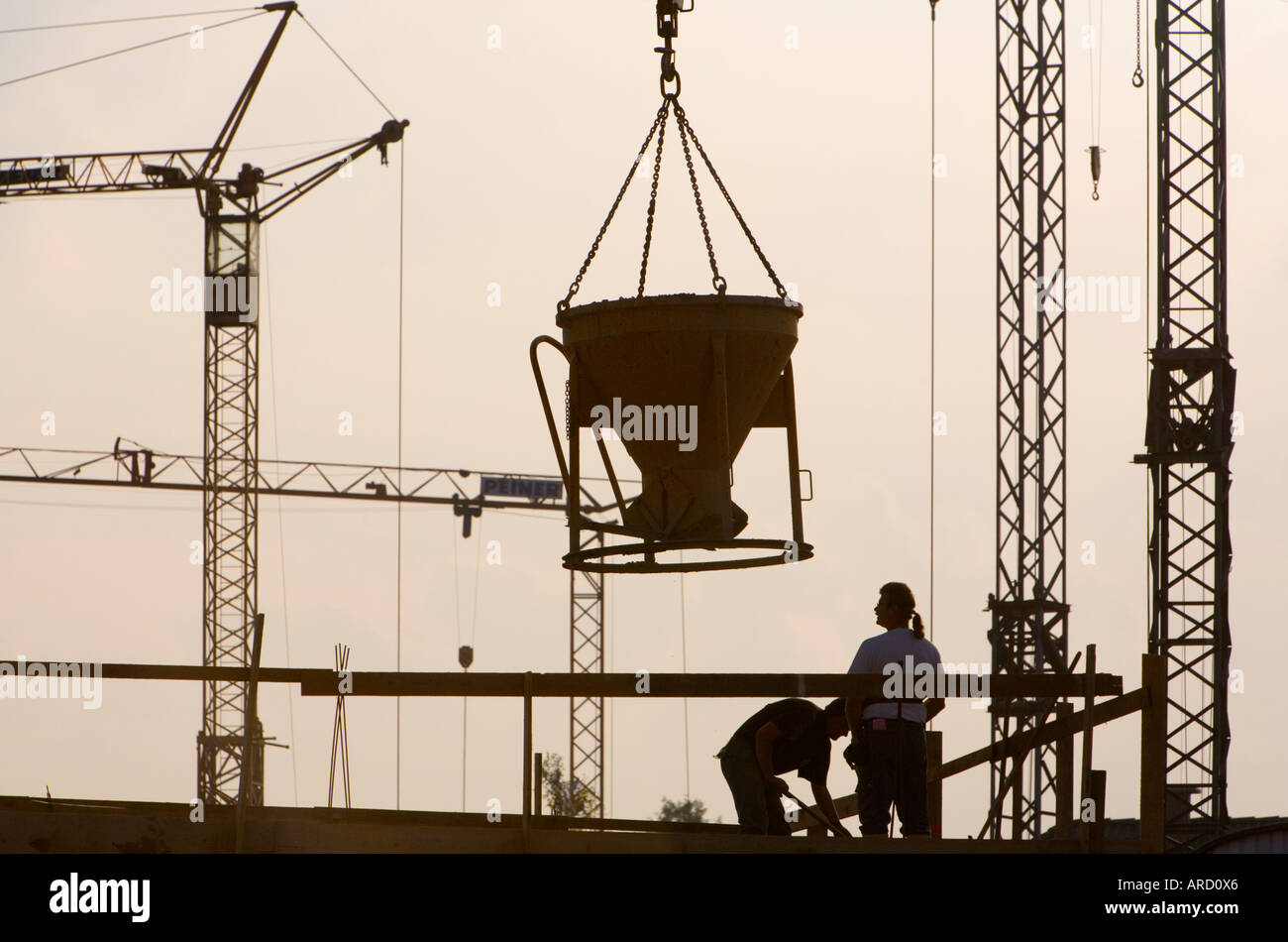 Laborer Images Building labourers at work on a construction site Stock Photo - Alamy