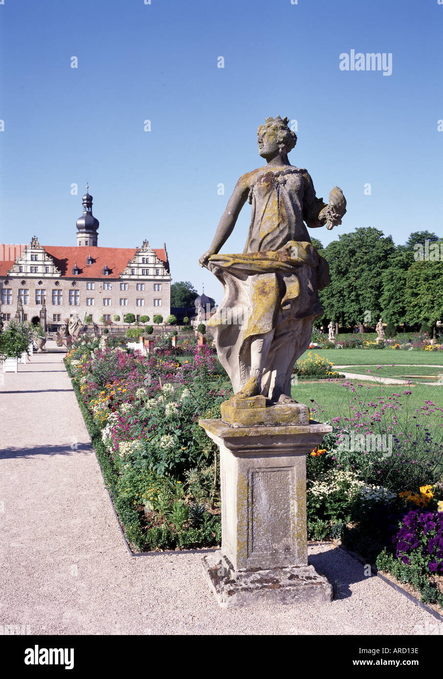 Weikersheim, Schloßpark, Reichtum Stock Photo