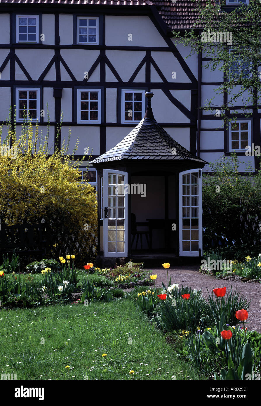 Eisenach, Bachhaus, Garten Stock Photo Alamy
