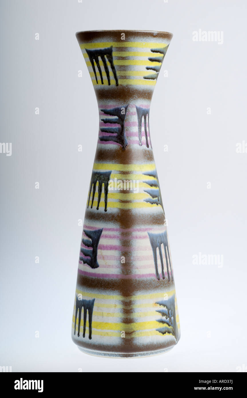 West German Pottery Vase Stock Photo 16016645 Alamy