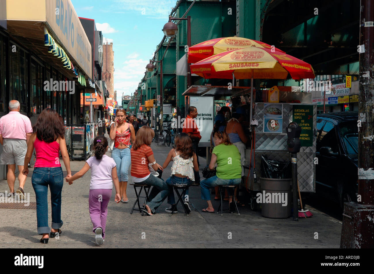 Food carts jackson heights queens hires stock photography and images