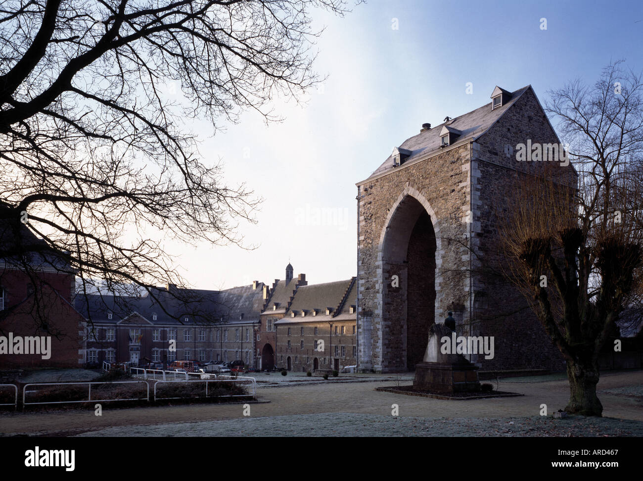 Stavelot, ehemalige Abtei, Stock Photo