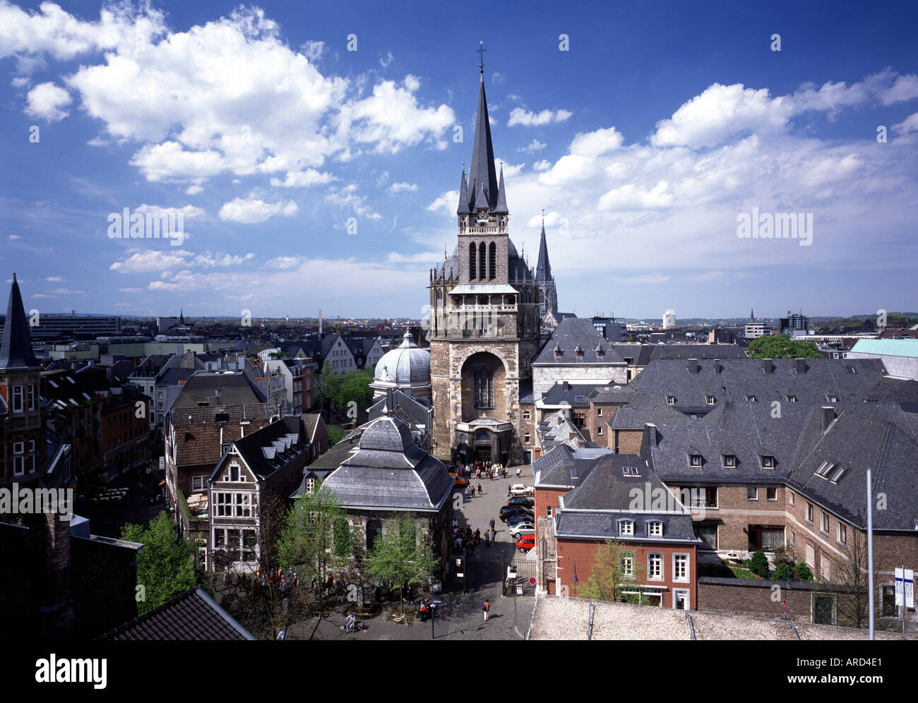 Aachen, Münster (Pfalzkapelle) Stock Photo