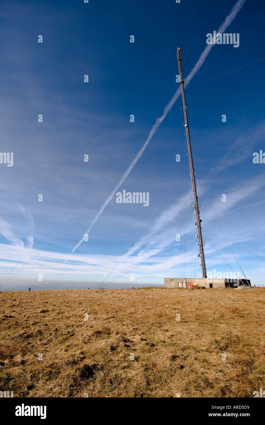 Princetown mast Stock Photo