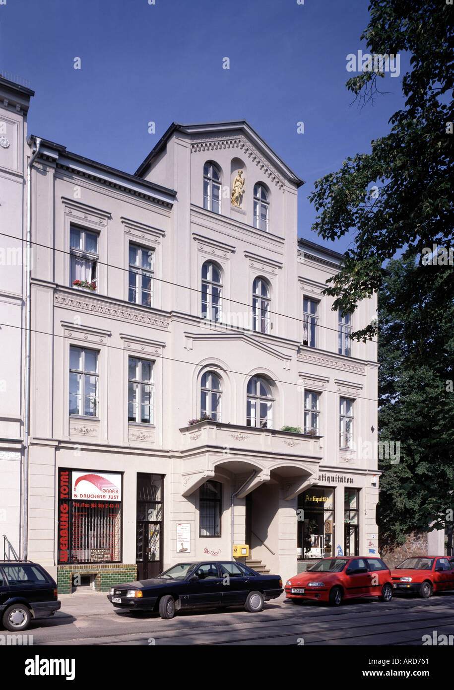 Frankfurt/Oder, Lindenstraße 20, Stock Photo