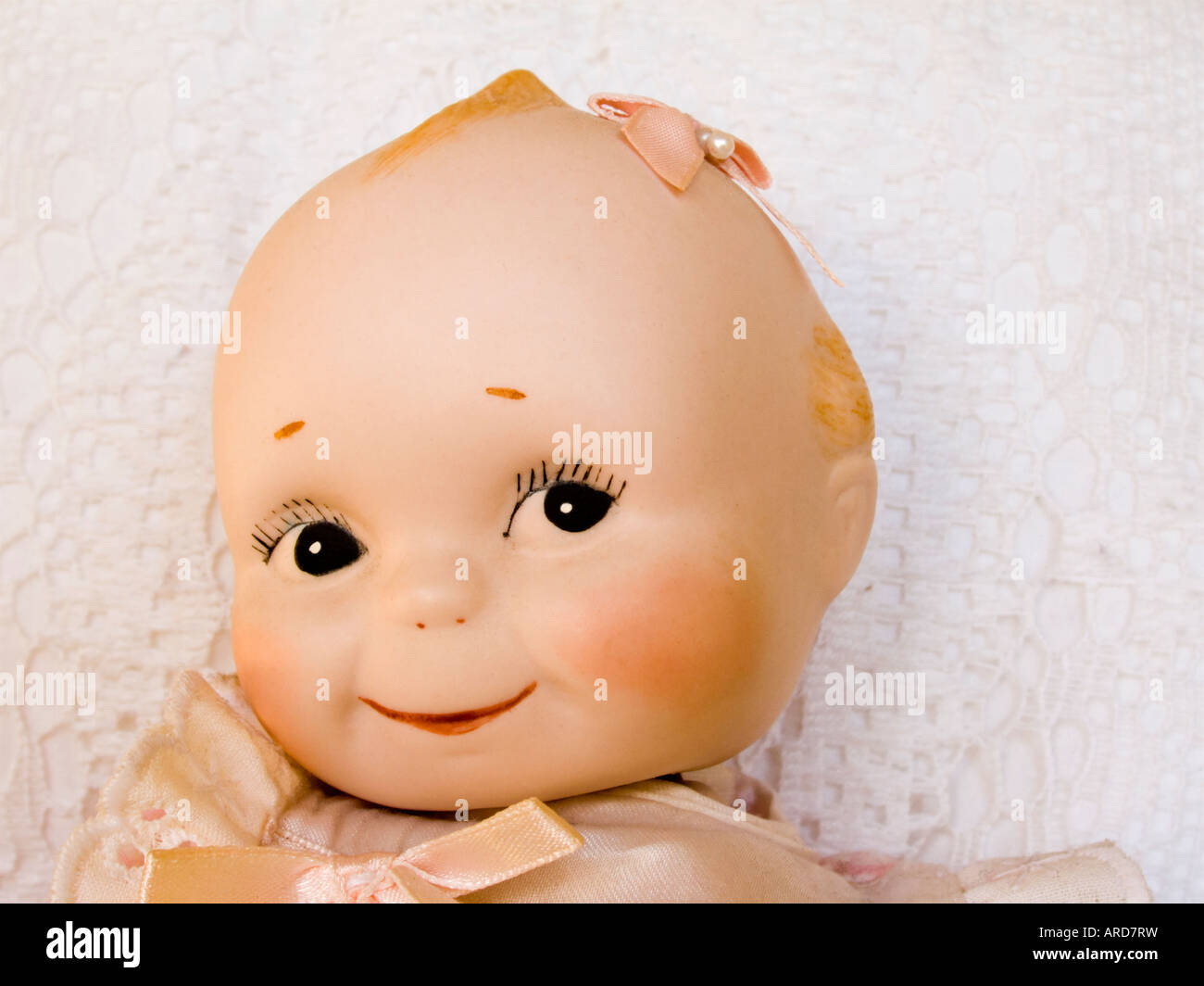 Adorable Baby Doll Stock Photo