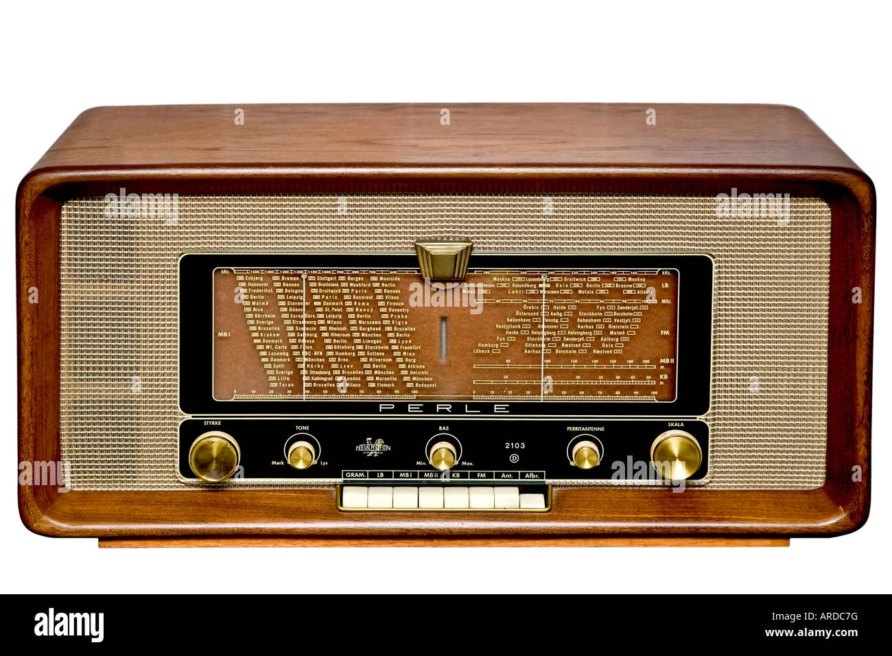 Old radio hi-res stock photography and images - Alamy