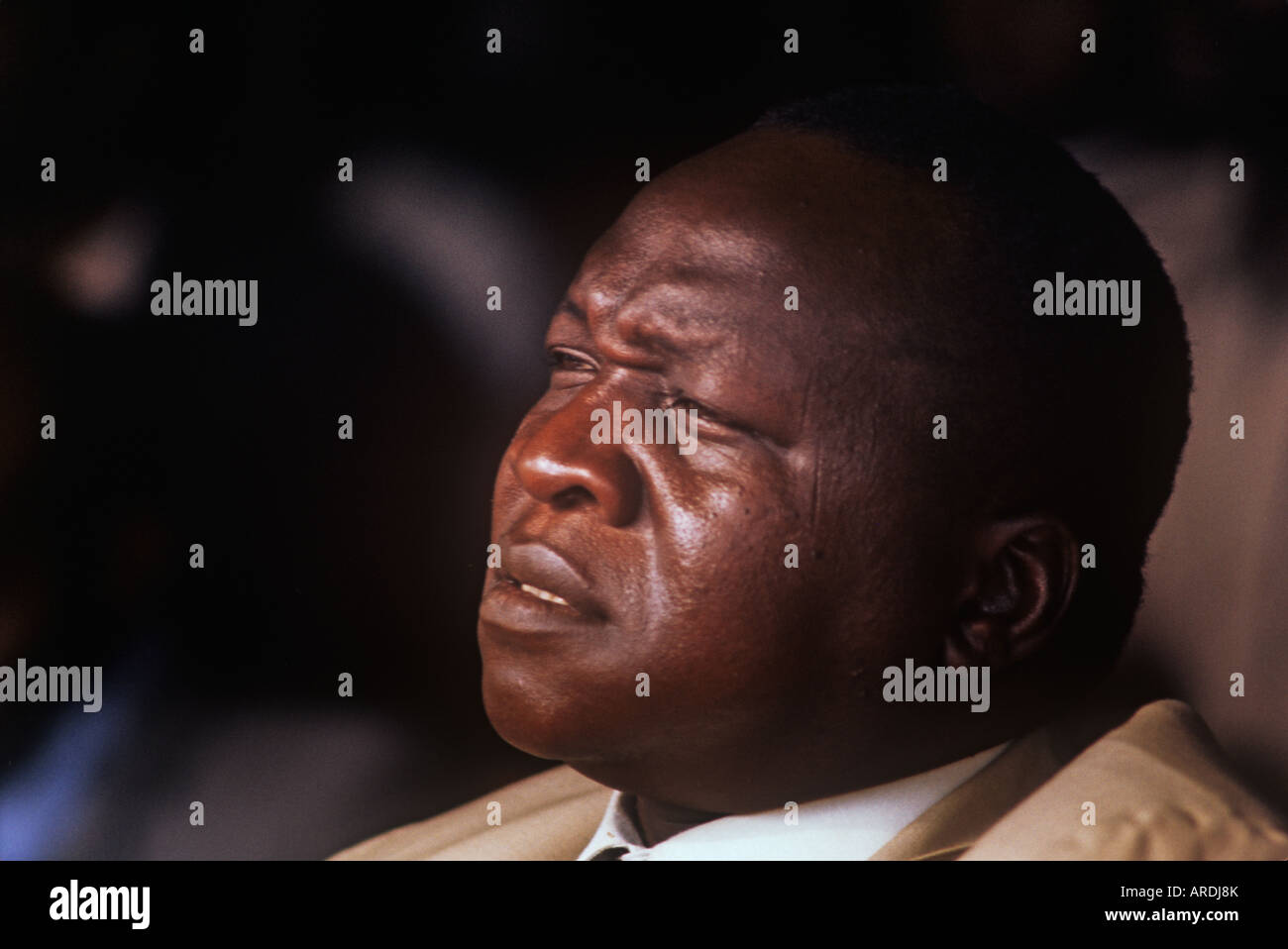 Idi Amin Dada, Uganda president and ruthless tyrant Stock Photo