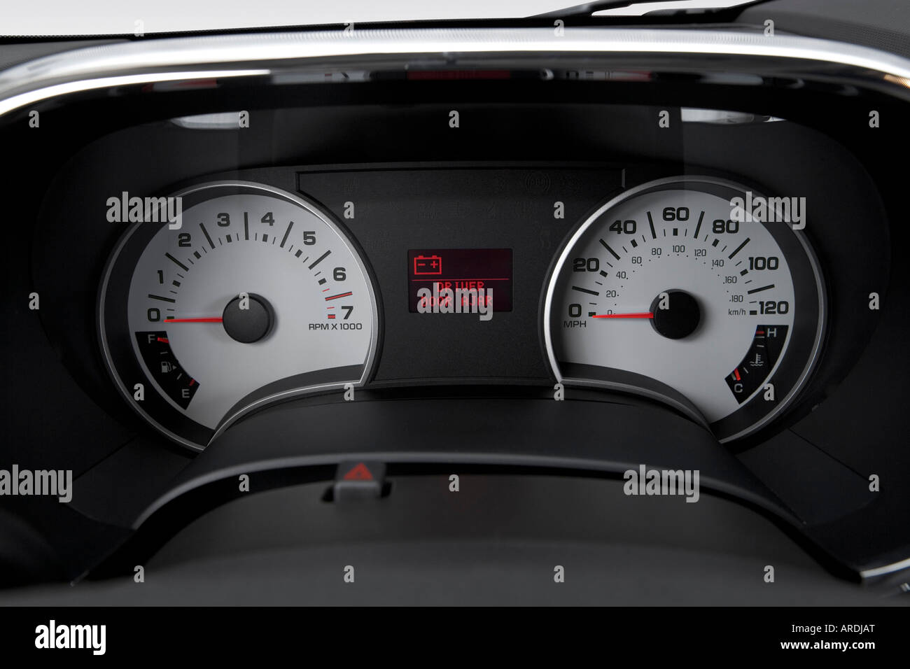 2007 Ford Explorer Sport Trac Limited in Red Speedometer/tachometer