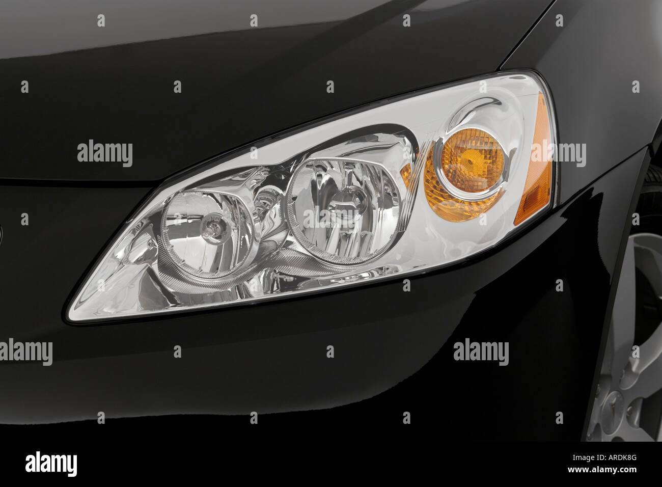 2007 Pontiac G6 GT in Black Headlight Stock Photo Alamy