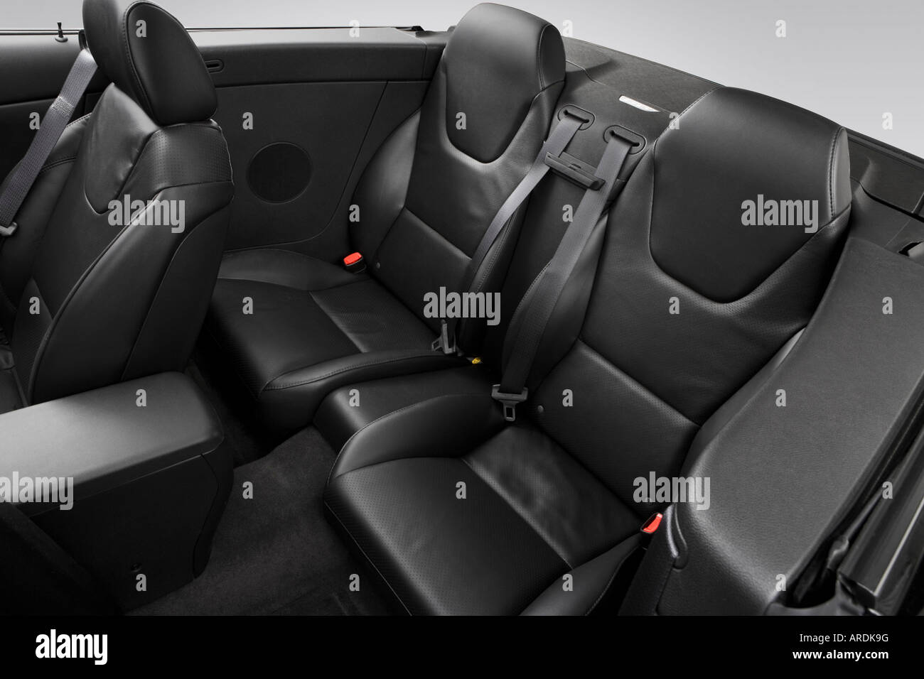 2007 Pontiac G6 Gt In Black Rear Seats Stock Photo
