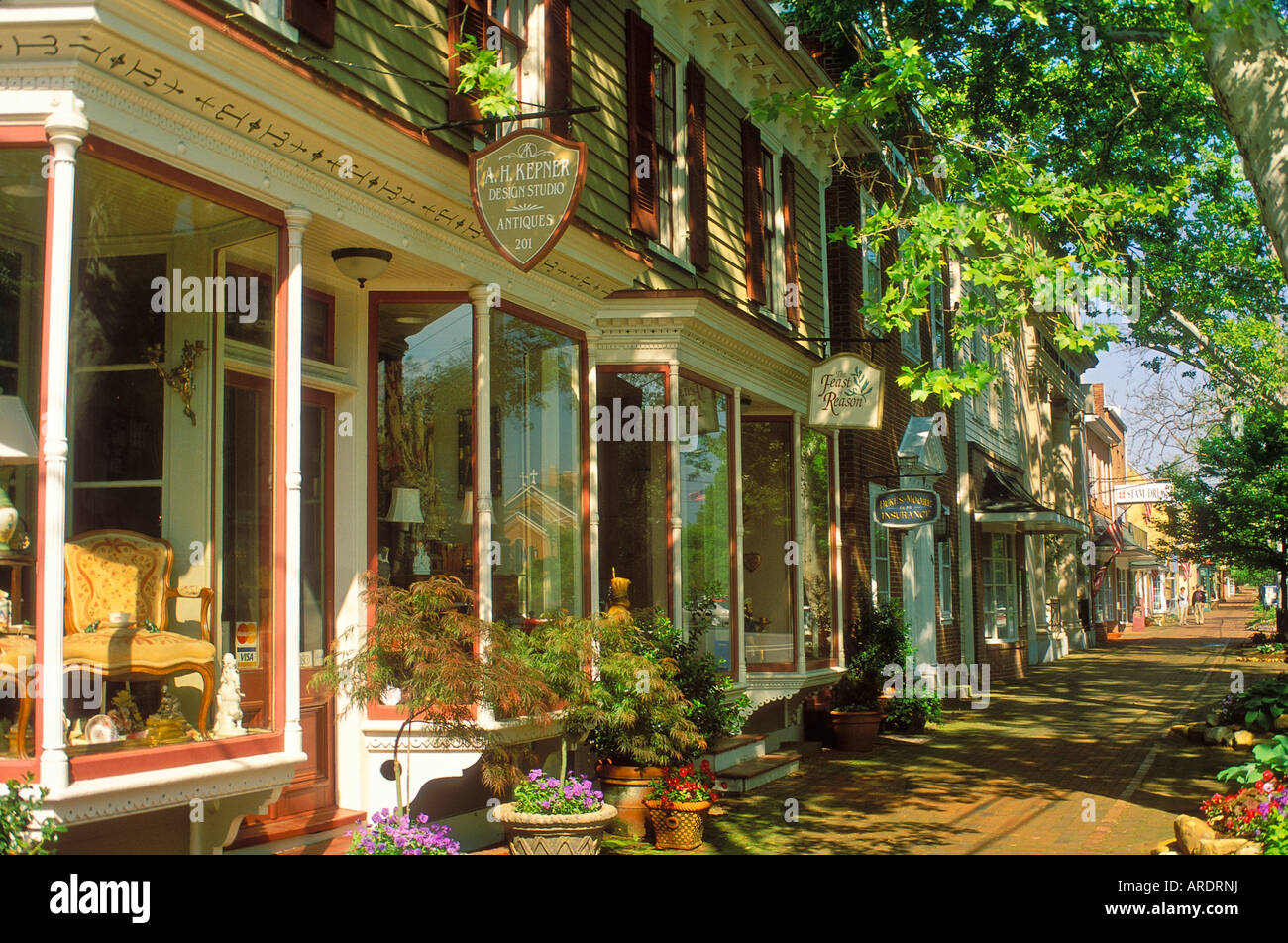 Downtown, Chestertown, Maryland, USA Stock Photo Alamy