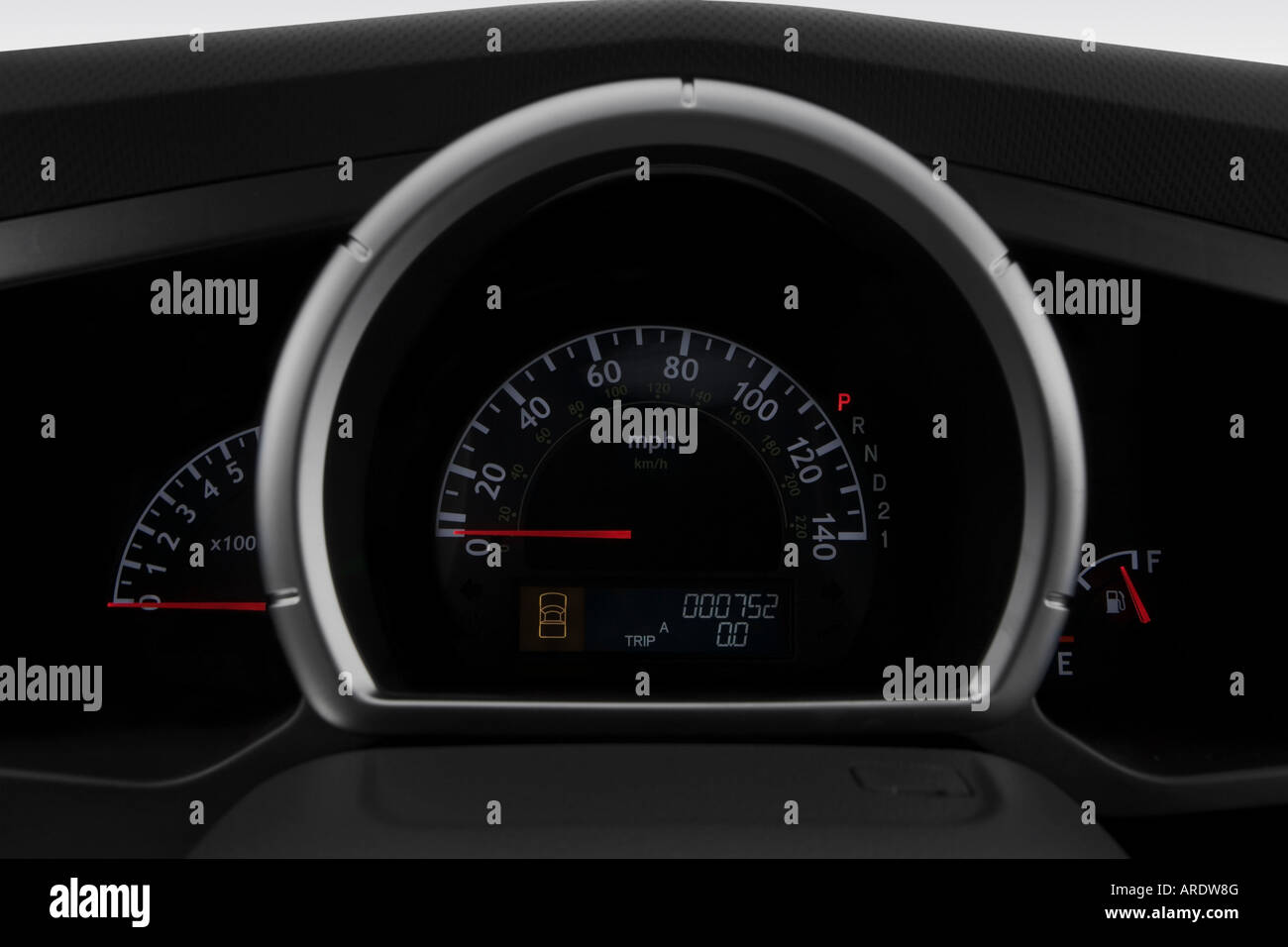 2007 Honda Ridgeline RTX in Silver - Speedometer/tachometer Stock Photo ...
