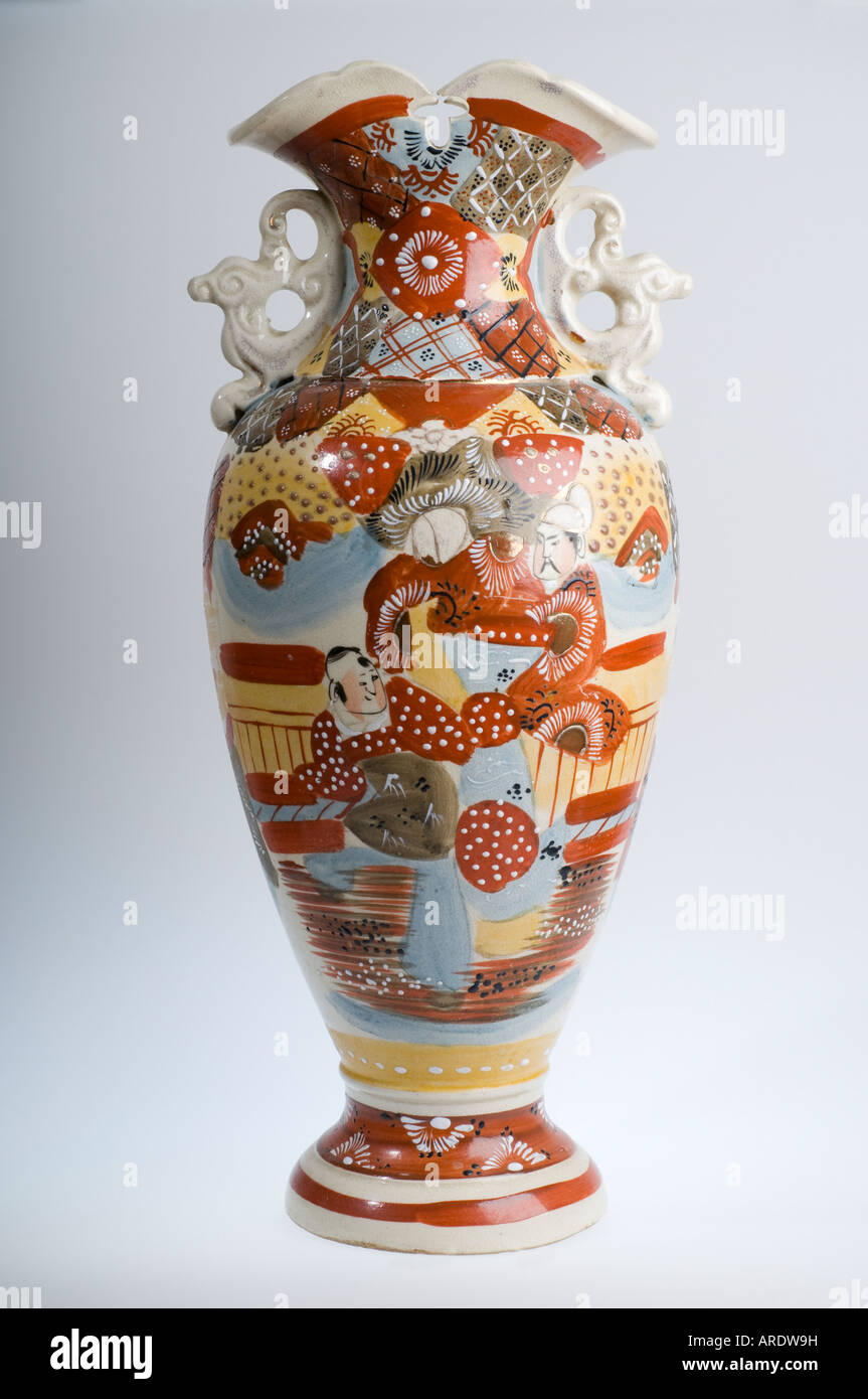Ornamental vase decorated Cut Out Stock Images & Pictures - Alamy