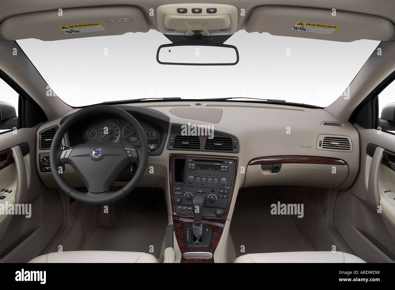 2007 Volvo S60 2.5T AWD in Green Dashboard, center console, gear