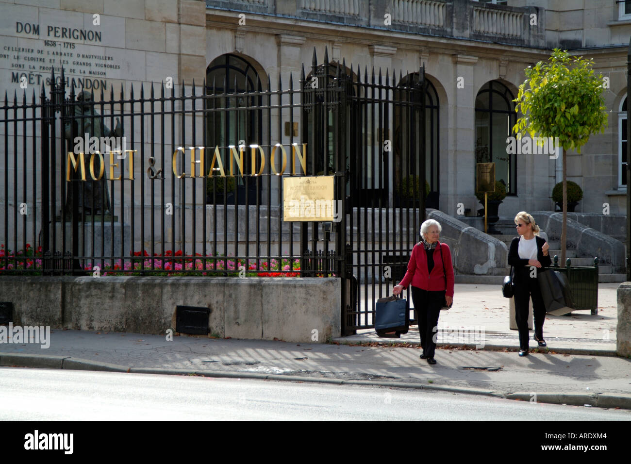 Moet Chandon House on Rue de Champagne. Epernay France Europe EU Stock  Photo - Alamy