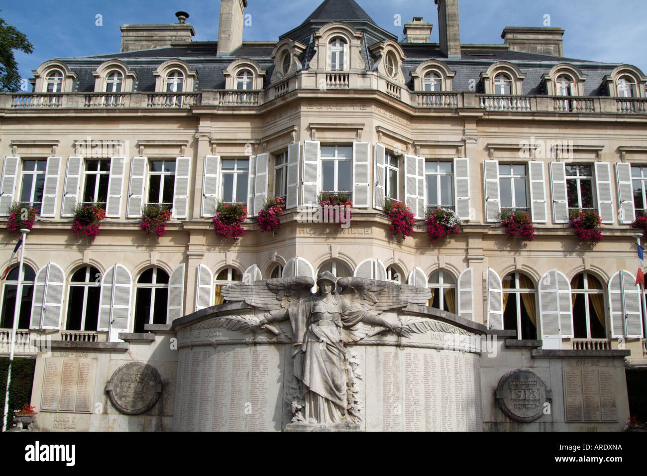 Hotel de Ville. Epernay France Europe EU.Town Hall Stock Photo - Alamy