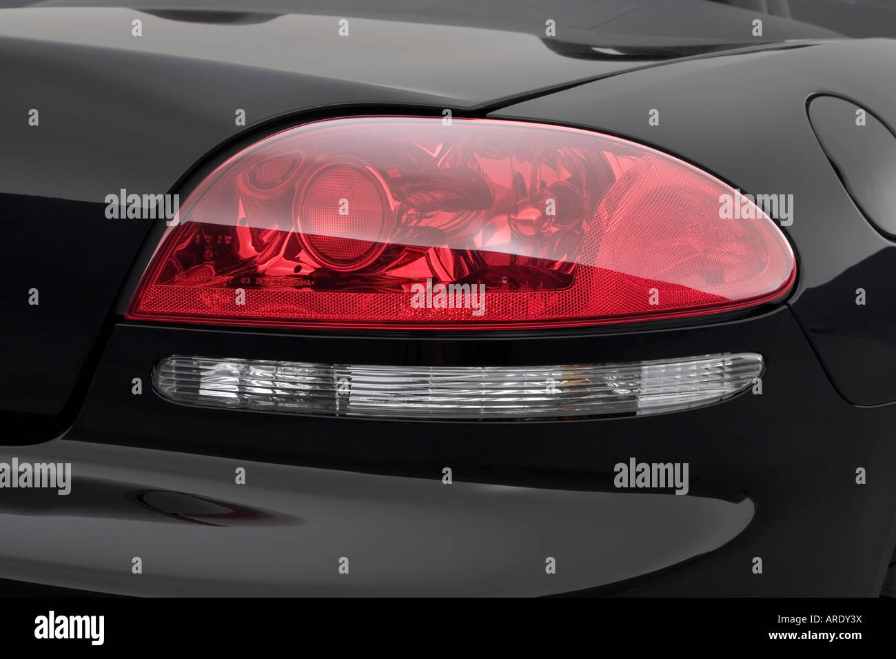 2006 Dodge Viper SRT-10 Roadster in Black - Tail light Stock Photo