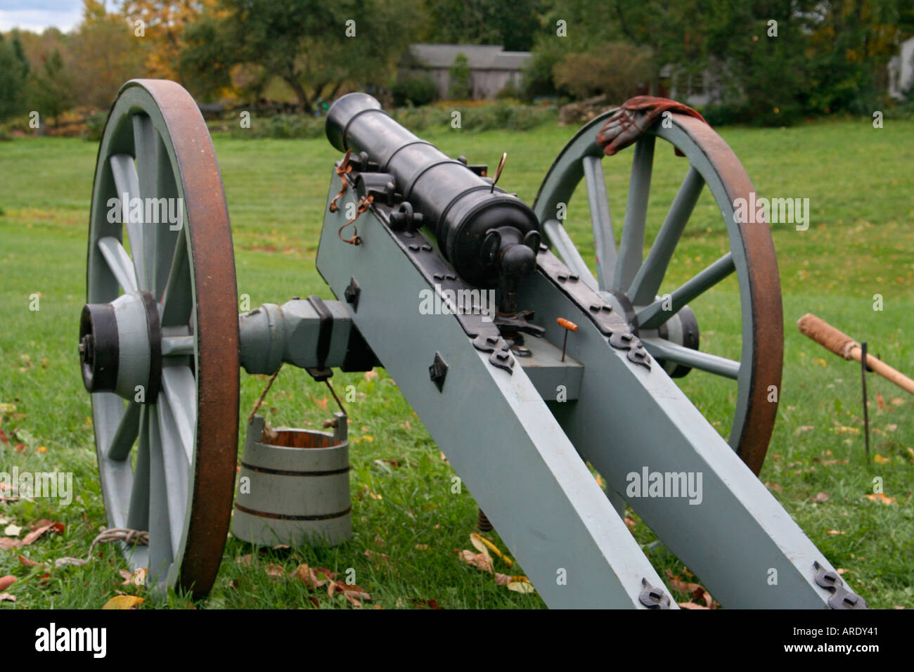 Revolutionary War cannon at Charlton History Day Charlton Massachusetts Stock Photo Alamy
