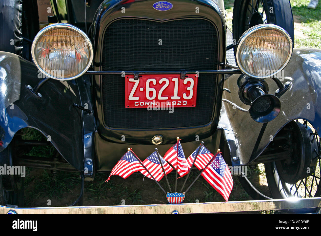 Antique Ford car show at Woodstock Fair 2005 Woodstock Connecticut