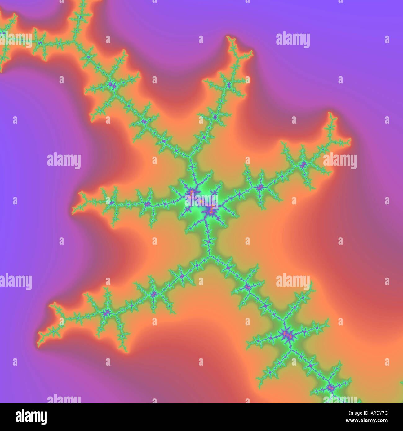 computer generated Mandelbrot set fractal Stock Photo - Alamy