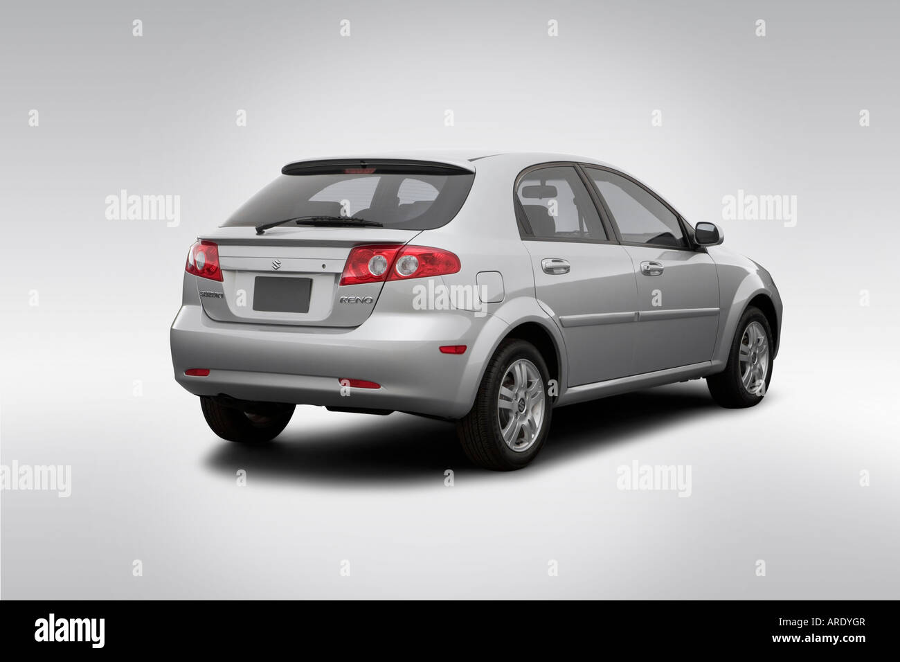2006 Suzuki Reno in Silver Rear angle view Stock Photo Alamy